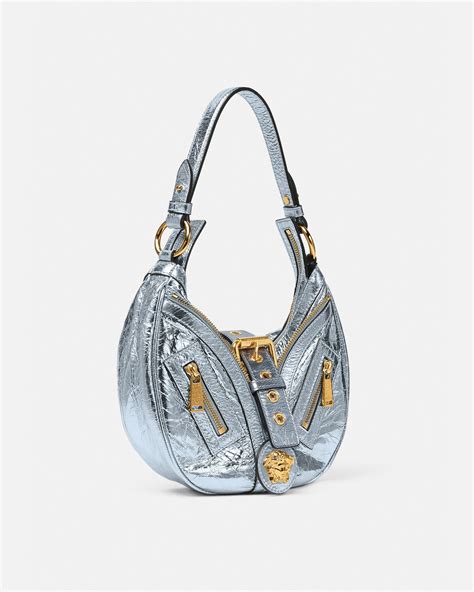 versace small leather bucket bag|authentic Versace handbags.